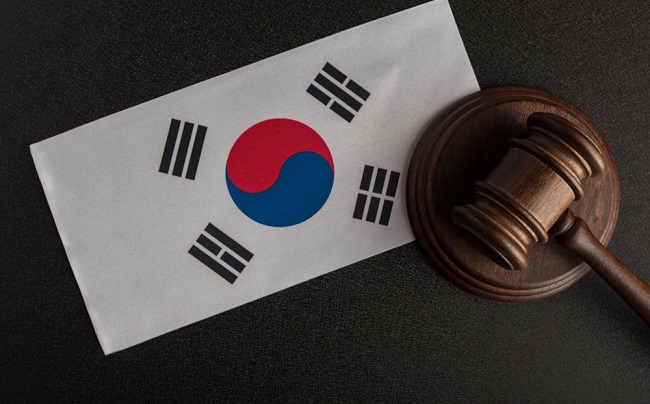 Justice,Mallet,And,South,Korea,Flag.,Protection,Of,Human,Rights.