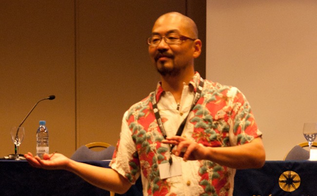 Yoshihiro Nishimura en la Masterclass de Sitges 2010