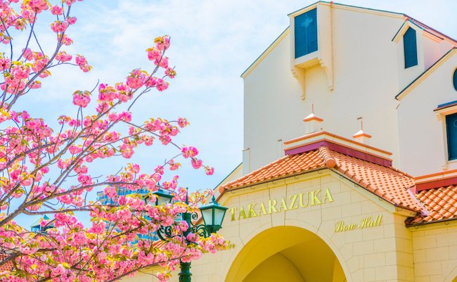 Hyogo, Japan - 14 April 2018 - TAKARAZUKA REVUE in Hyogo Japan.It is a Japanese all-female musical theater troupe based in Takarazuka, HyÅ�go Prefecture, Japan.