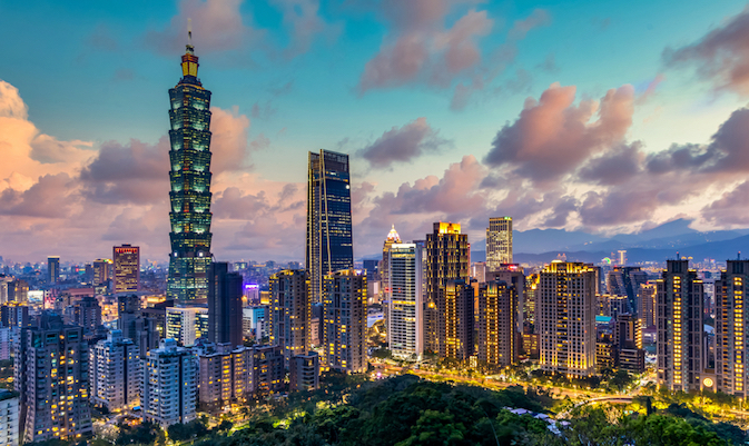 Taiwan,City,Skyline,And,Skycraper,The,Beautiful,Of,Taipei,,Taiwan