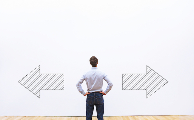 Decision,Making,,Choice,Or,Doubt,Concept,,Businessman,Thinking,And,Choosing