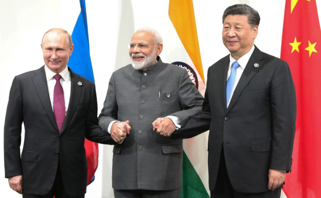 Russian,President,Vladimir,Putin,,Indian,Prime,Minister,Narendra,Modi,And