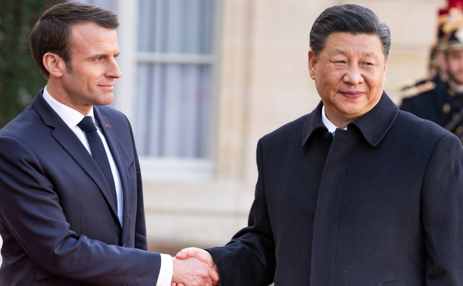 Paris,,France,-,March,25,,2018,:,The,French,President