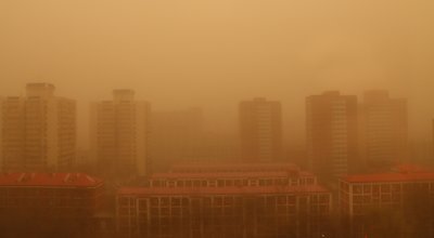 Beijing,,China.,15,March,2021.,The,Worst,Sandstorm,In,10