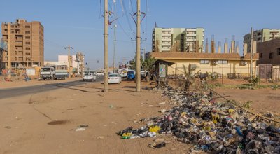 Khartoum,,Sudan,-,March,6,,2019:,View,Of,A,Stree