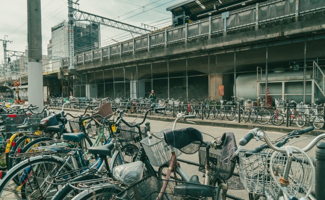 2,April,2019,:,Many,Bicycles,Are,Parked,Nearby,Train