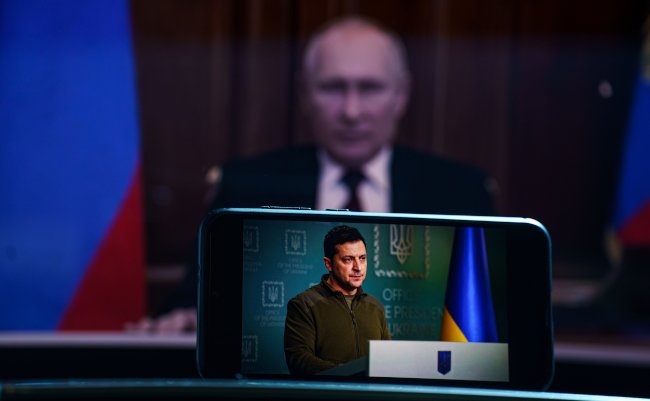 Kyiv,,Ukraine,-,2022,,March,7:,Volodymyr,Zelensky,The,President