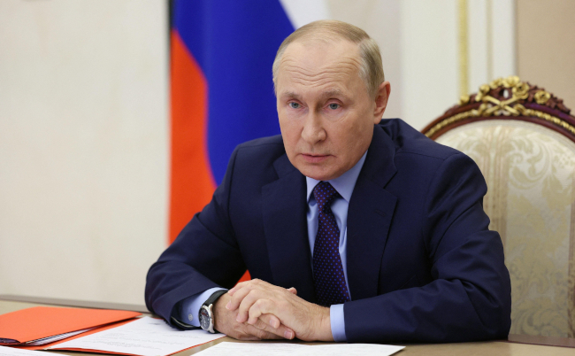 Moscow,,Russia,,February,2023,,Russia,President,Vladimir,Putin,In,Meeting