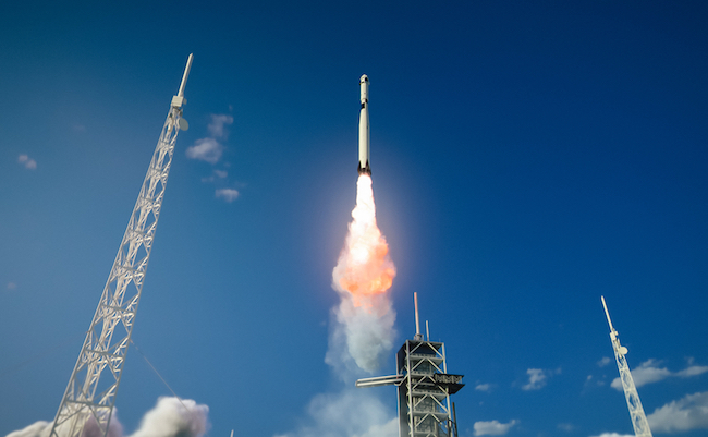 Shot,Of,A,Launch,Pad,Complex:,Successful,Rocket,Launching,With