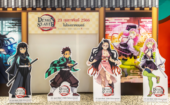 Bangkok,,Thailand,-,March,8,,2023:,Beautiful,Standee,Of,Movie