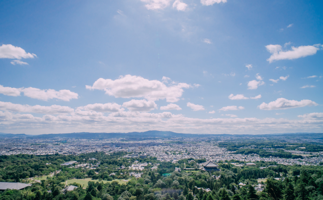 Mount,Wakakusa.,It,Is,A,342-metre-high,Mountain,Located,In,Nara,