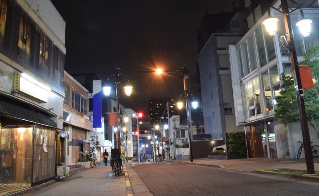 Local,Market,Street,At,Night,(kagurazaka,,Tokyo,,Japan)