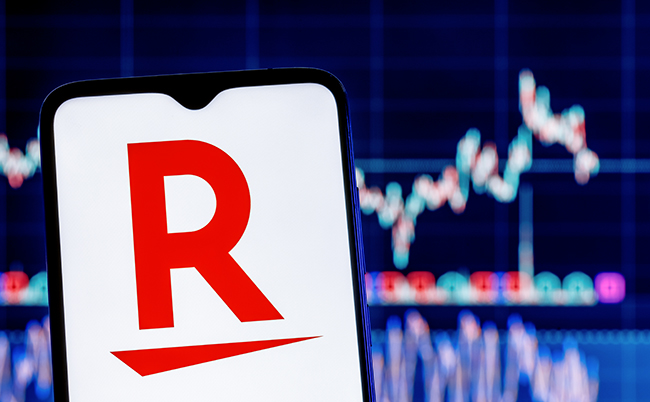 Kazan,,Russia,-,Oct,12,,2021:,Rakuten,Group,Is,Japanese