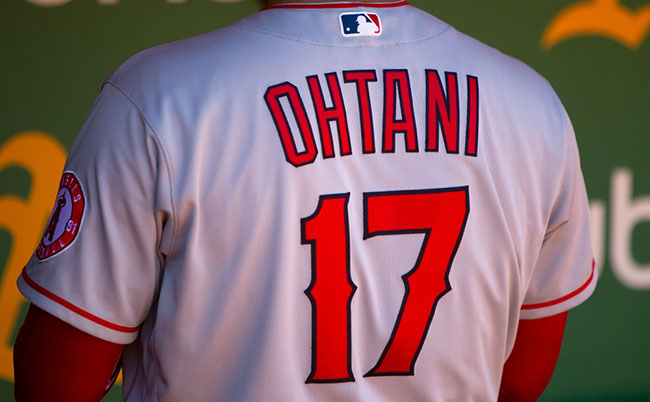 Oakland,,California,-,August,10,,2022:,Shohei,Ohtani,Of,The