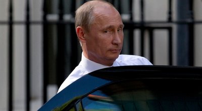 Russian,President,Vladimir,Putin,Gets,Into,His,Car,To,Leave