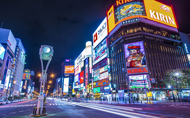 Sapporo,-,October,17:,The,Susukino,District,October,17,,2012