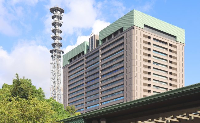 Ichigaya,,Tokyo,,Japan,-,Circa,2019:,The,Building,Of,Ministry