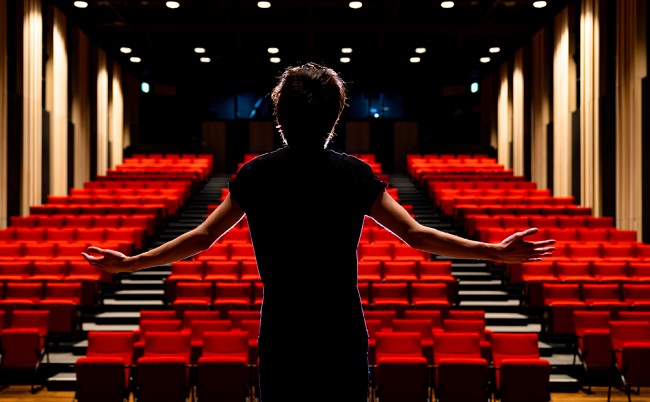 Young,Actor,In,A,Theater.