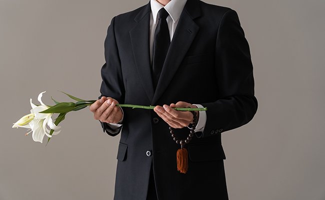 Funeral,Scene,Of,A,Japanese,Man