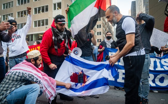 New,York,,United,States,-,May,15,,2021:,Pro-palestine,,Anti-israel