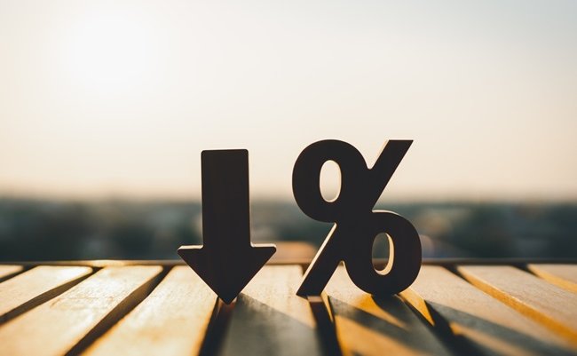 Percentage,Model,And,Down,Arrow,With,Evening,Sky,Key,Concepts
