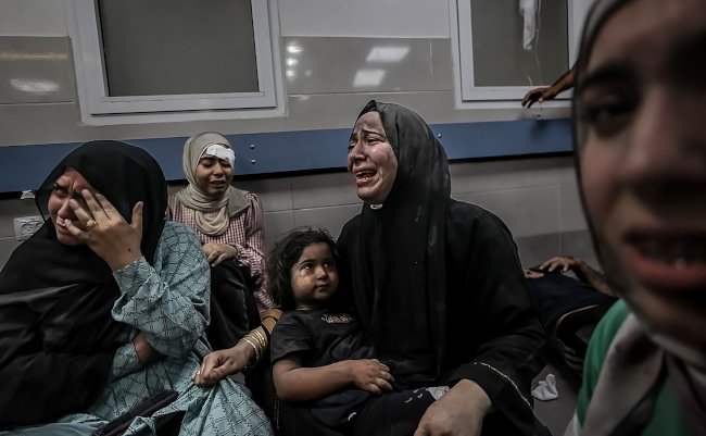 Gaza,palestine-,October,20th,2023-the,People,Of,Gaza,,Particularly,Distressed,Women,