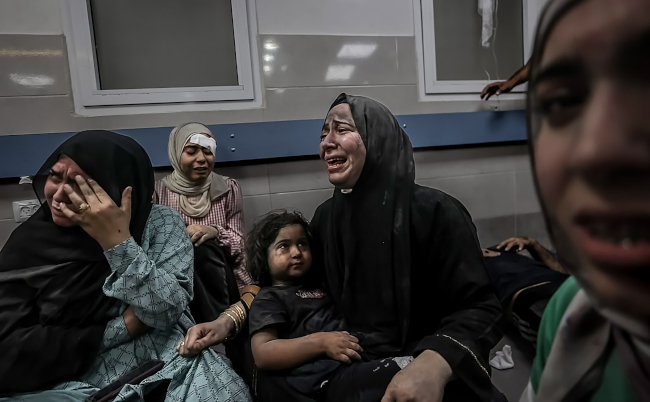 Gaza,palestine-,October,20th,2023-the,People,Of,Gaza,,Particularly,Distressed,Women,