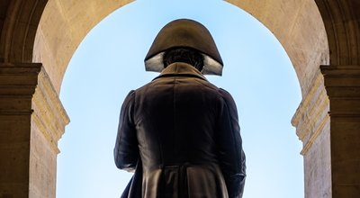 Rear,View,Of,The,Statue,Of,Napoleon,Bonaparte,In,The