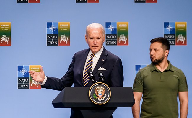 Vilnius,,Lithuania.,12th,July,2023.,G7,Leaders,Event,To,Announce