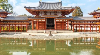 Uji,,Kyoto,,Japan,-,Feb,11:,Byodoin,Temple,Built,In