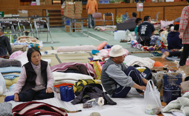 Kumamoto,,Japan,-,April,16:,Earthquake,Survivors,Stay,At,The