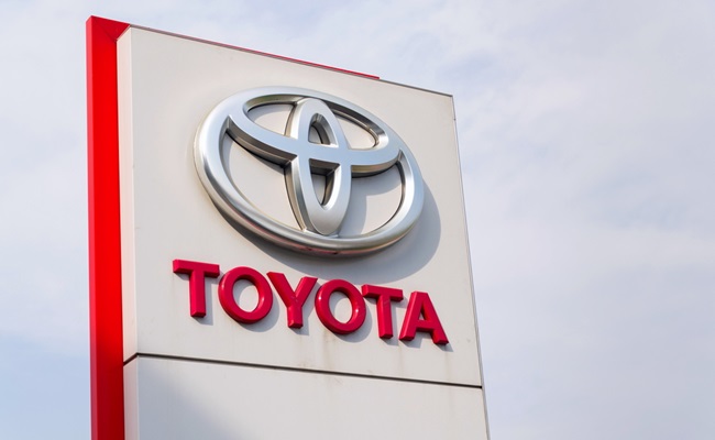 Prague,,Czech,Republic,-,September,23:,Toyota,Motor,Corporation,Logo