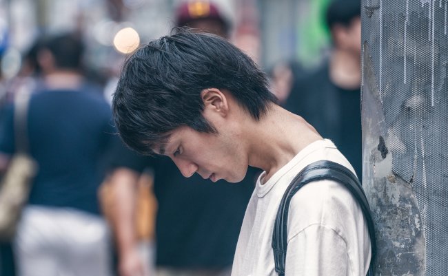 Depressed,Young,Man,In,The,City