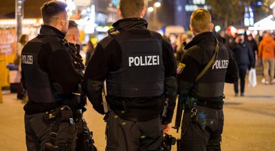 Frankfurt,Am,Main,,Germany,-,November,26,2018:,German,Police