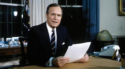 Washington,Dc.,Usa,,27th,February,,1991,President,George,H.w.,Bush