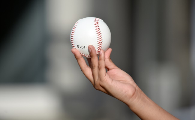 Child,Hand,Holding,Baseball