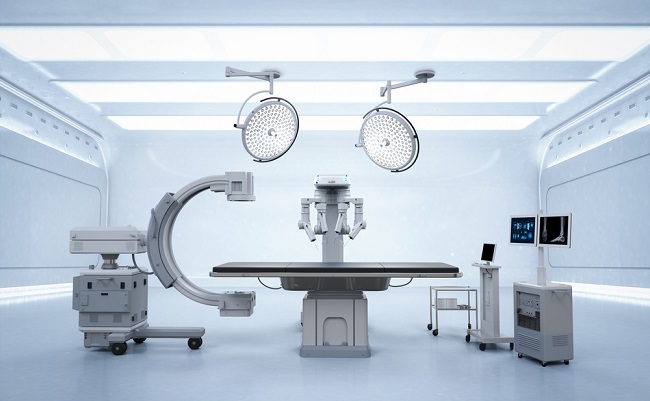 Medical,Technology,Concept,With,3d,Rendering,Surgery,Robot,In,Surgery