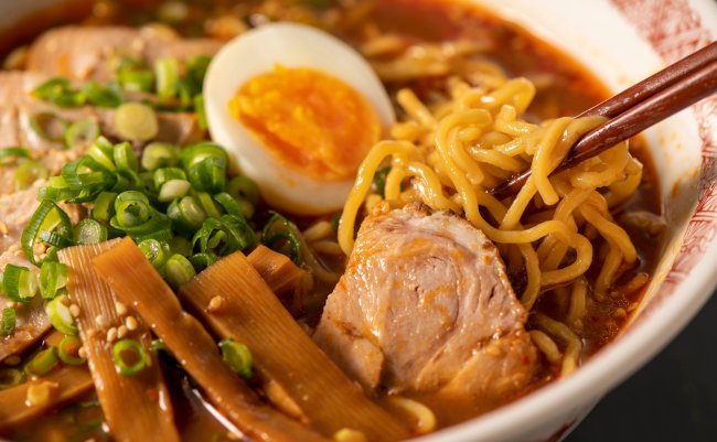 One,Of,The,Delicious,Noodle,Dishes,In,Japan,Is,Miso