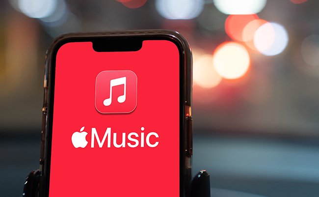 Istanbul,,Turkey,-,February,20,,2024:,Apple,Music,App,On