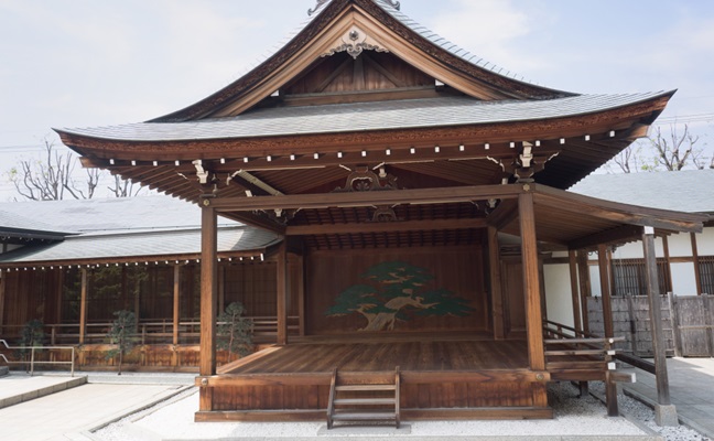 The,Stage,Of,Noh,,Traditional,Japanese,Performing,Arts