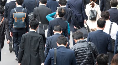 Tokyo,Commuter,Spring,May,Crowd