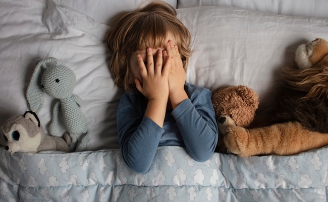 The,Child,Was,Scared,Before,Going,To,Bed.,Night,Terrors