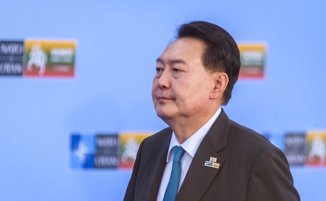 Vilnius,,Lithuania.,12th,July,2023.,Yoon,Suk,Yeol,,President,Of