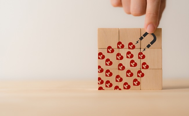 Customer,Engagement,,Increasing,Customer,Loyalty,Concept.,Building,Relationships,,Increase,Brand