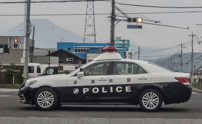 Nagahama,,Shiga,Prefecture,,Japan.,Nov,5,,2023.,An,Emergency,Police