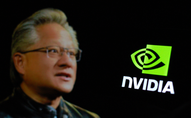 Indonesia-march,10th,2024:,In,This,Photo,The,Nvidia,Logo,With