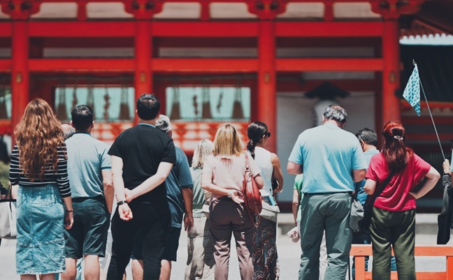 Foreigner's,Back,View,And,Inbound,Image