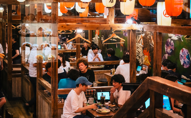 Tokyo,,Japan,-,July,18,,2023,:,Japanese,Bar,With