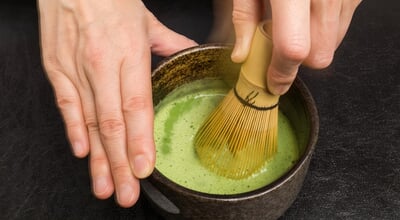 Powdered,Green,Tea,Tea,Ceremony,Japan