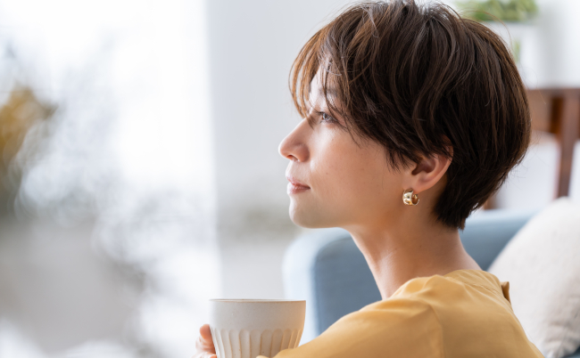 Beautiful,Japanese,Woman,Spending,Time,In,The,Room